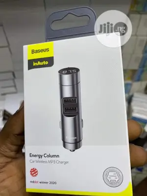Baseus Energy Column Bluetooth FM Transmitter Car Charger
