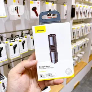 Baseus Energy Column Bluetooth FM Transmitter Car Charger