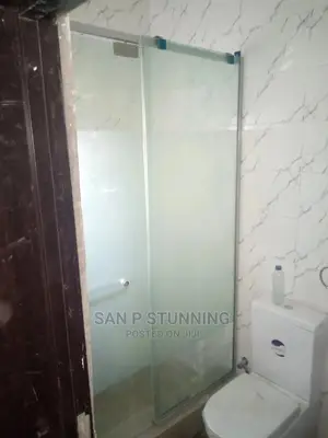 Shower Cubicle With Sticker
