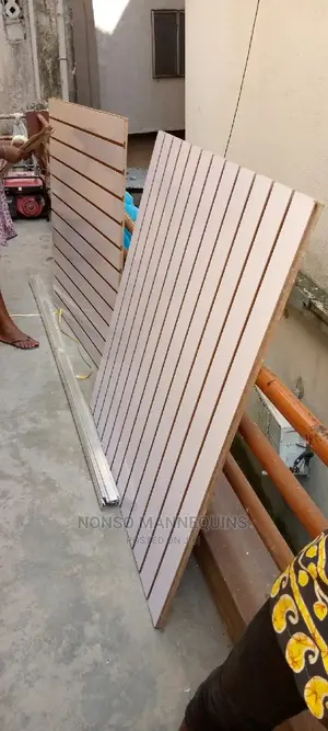 Mdf Slat Wall Multi Purpose Display Boards