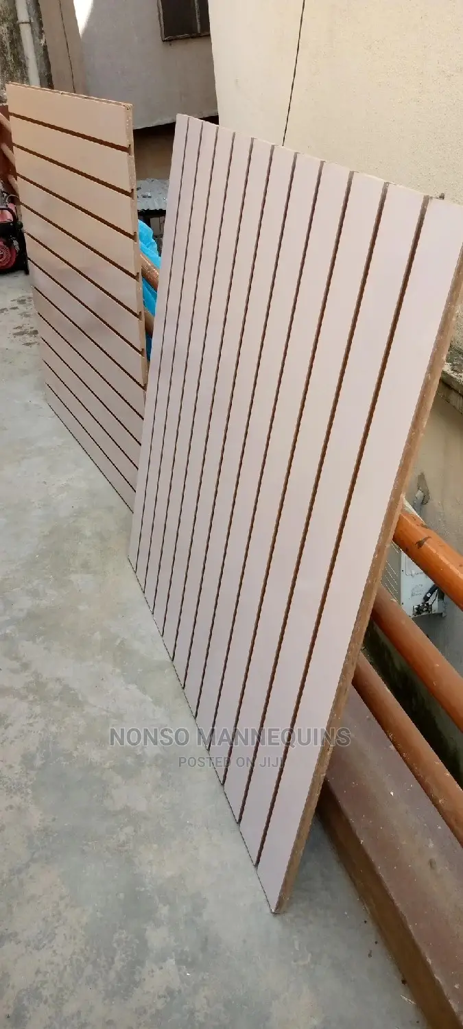 Mdf Slat Wall Multi Purpose Display Boards