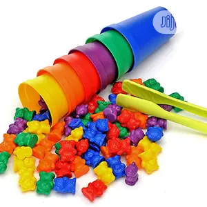 Counting Bears Color Sorting Homeschool Montessori Maths Lea