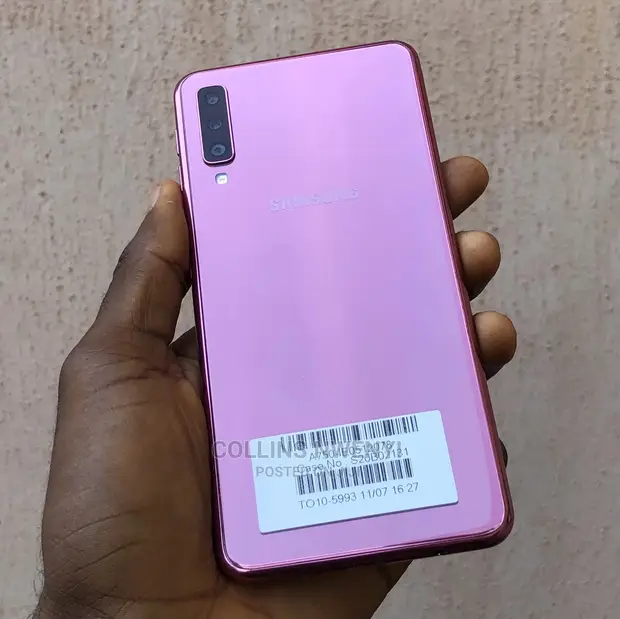 Samsung Galaxy A7 128 GB Pink in Ikeja Mobile Phones, Collinkz