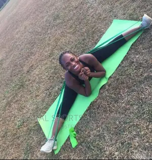 Yoga Mat And Long Resistance Band