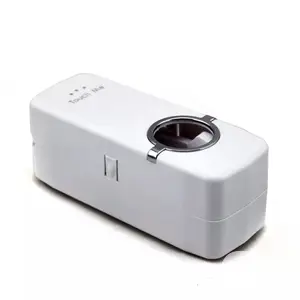 White Automatic Toothpaste Dispenser + 5toothbrush