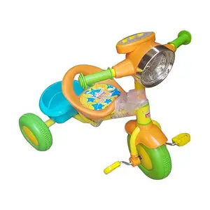 Baby Tricycle With Head Lamp and Carrier