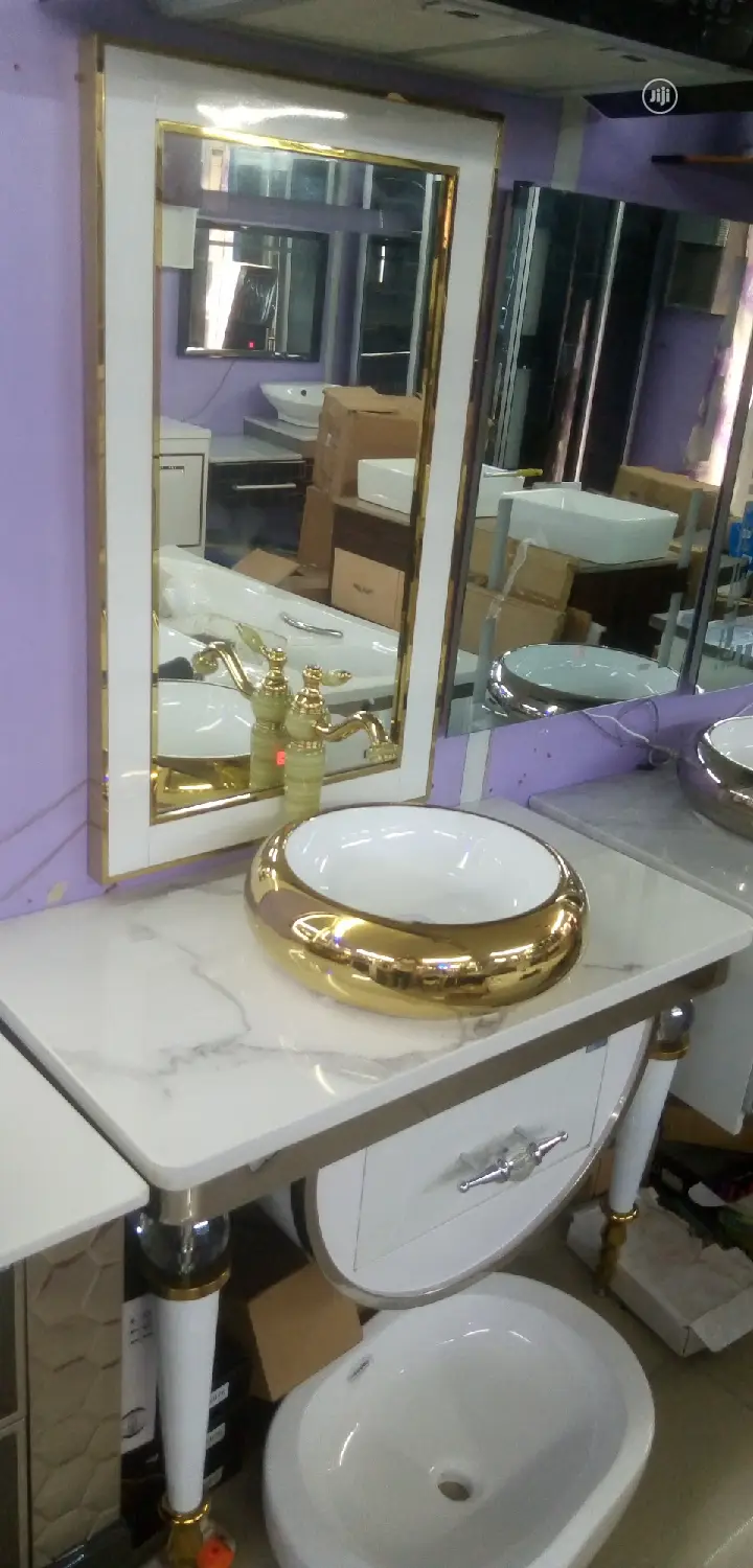 Marble Top Dinning Cabinets.