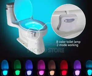 8 Colored Sensor Activated Toilet Led Ligth Bowl