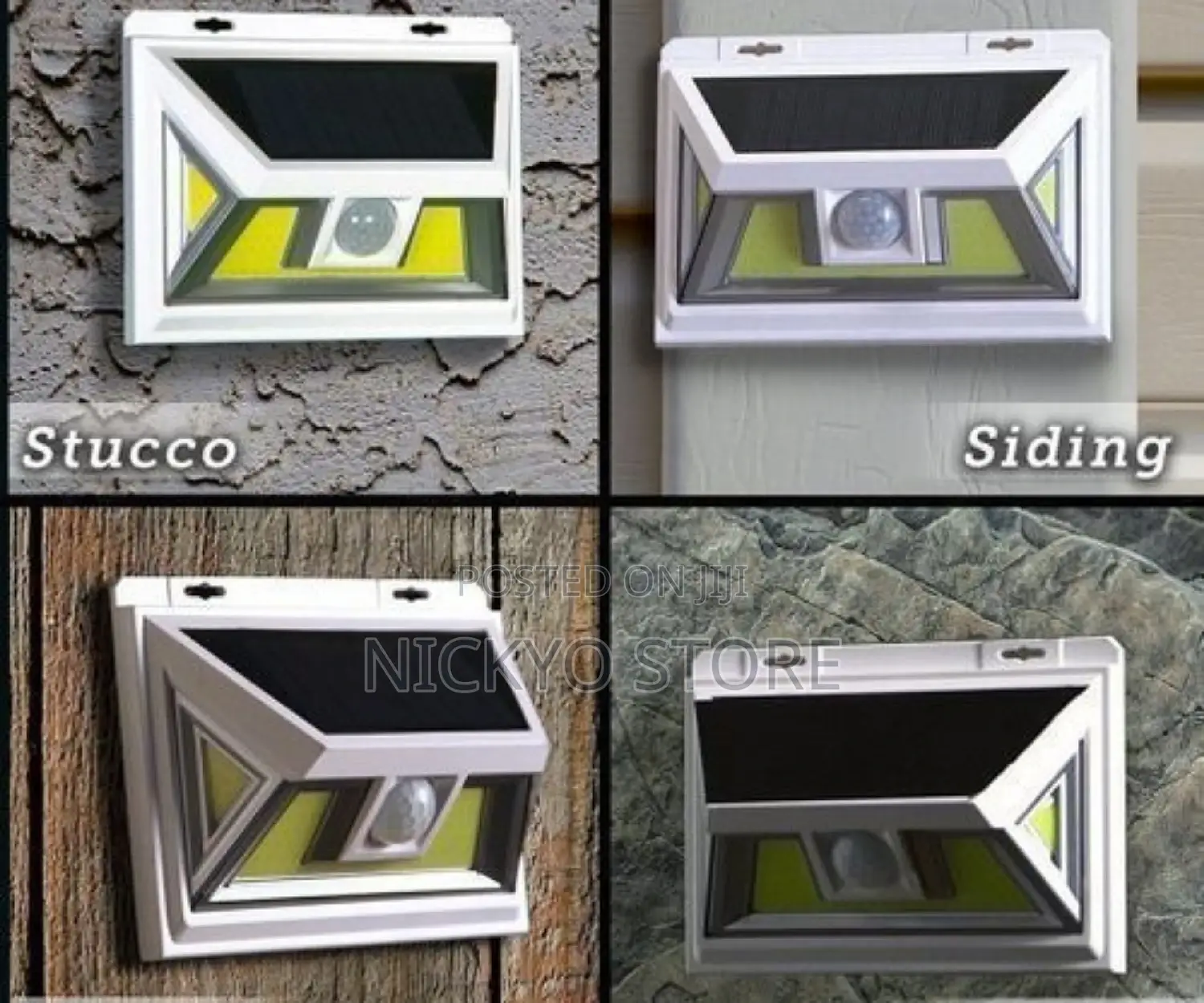 Entrance Solar Powered Security Lights Atomic Beam Sunblast