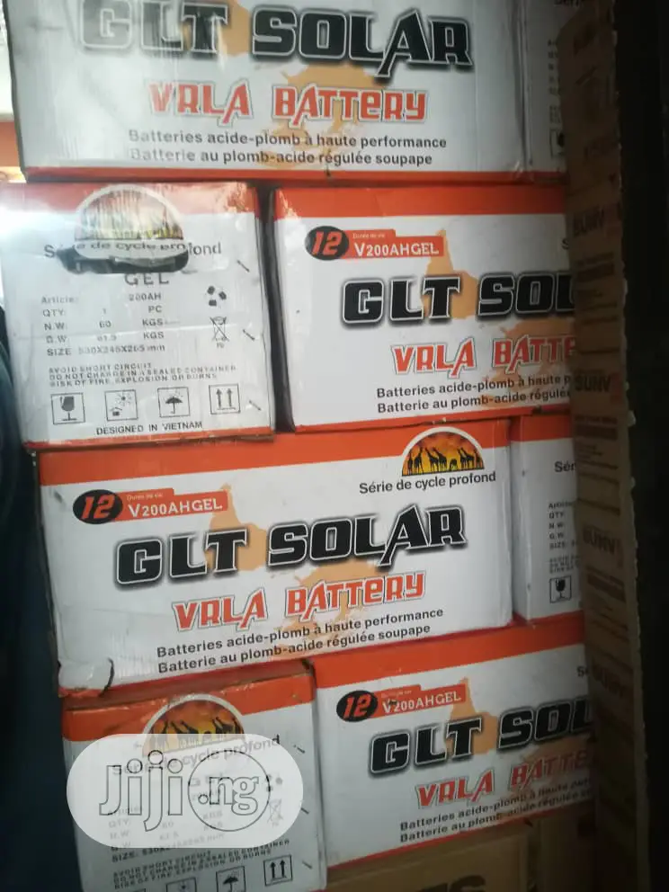 GLT Solar Gel Battery 12v200ah