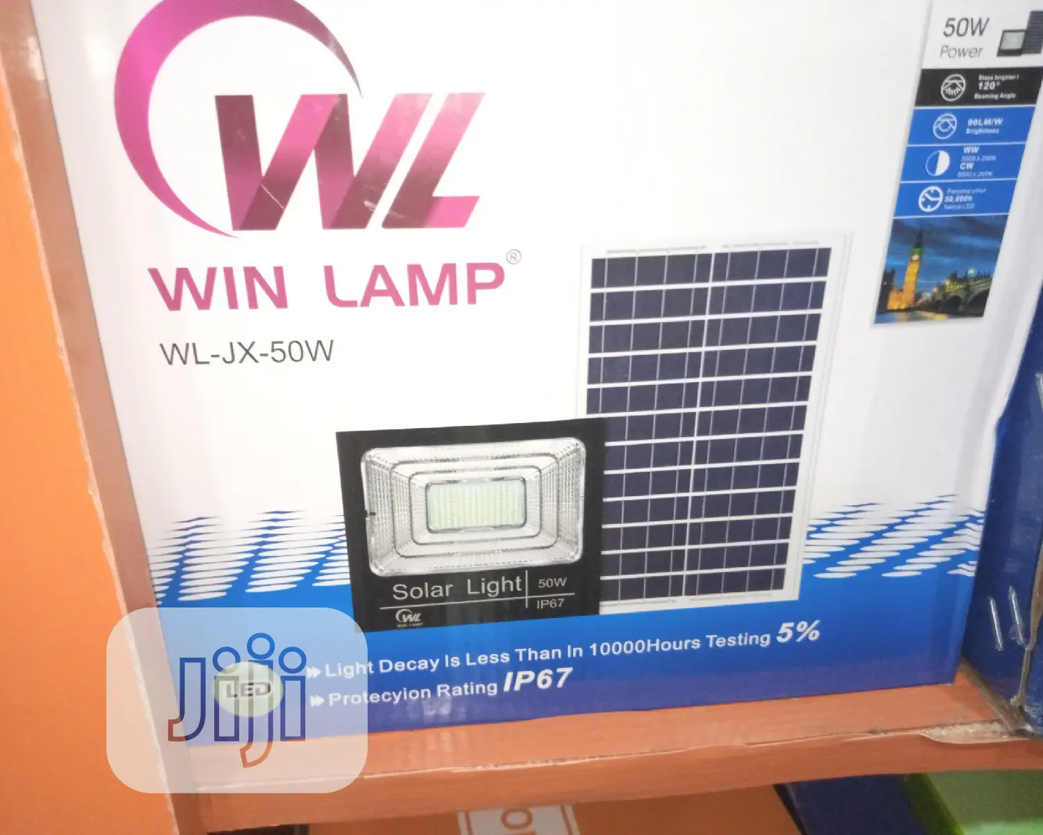 Wl Solar Flood Light 100w