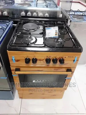 Maxi Cooker 3gas Plus 1electric 60*60 (Wood)
