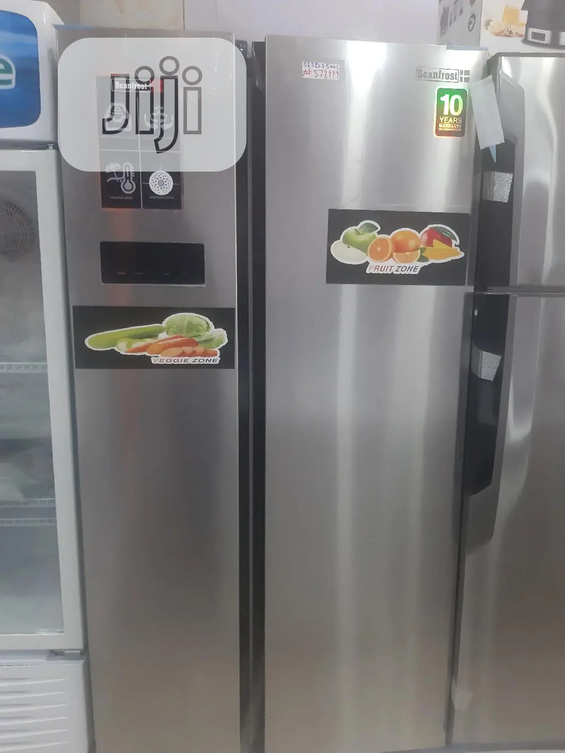 Scanfrost Side by Side Refrigerator SFSB3500S in Wuse Kitchen