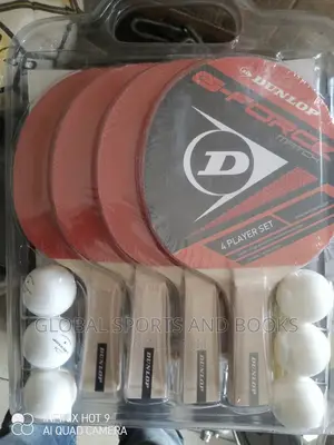 Dunlop Table Tennis Racket 2 Pairs Package