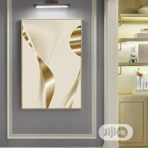 Artwork Silver Golden Abstract Geometric