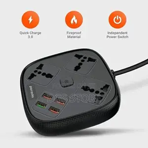 Porodo 4 Usb 3 Sockets
