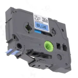 Label Tape Cat TZC-531 for Brother Ptouch 12mm Black on Blue
