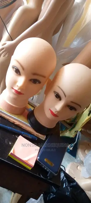 Mannequin Heads for Turbans, Wigs Etc