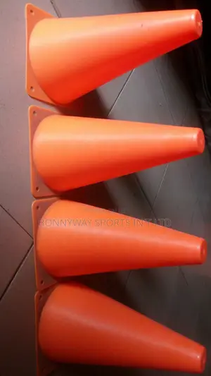 A Set Of Medium Standing Cones