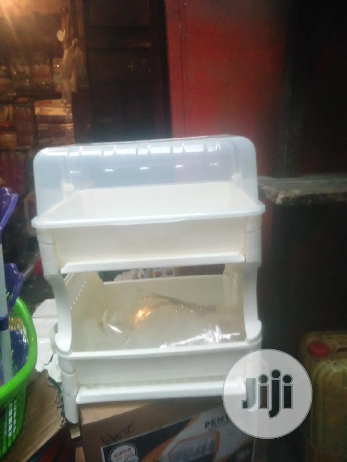 Dish Rack With Cover