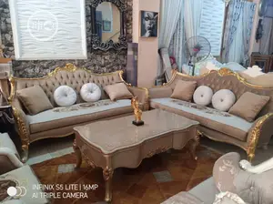 Golden Royal Sofa/Cushion