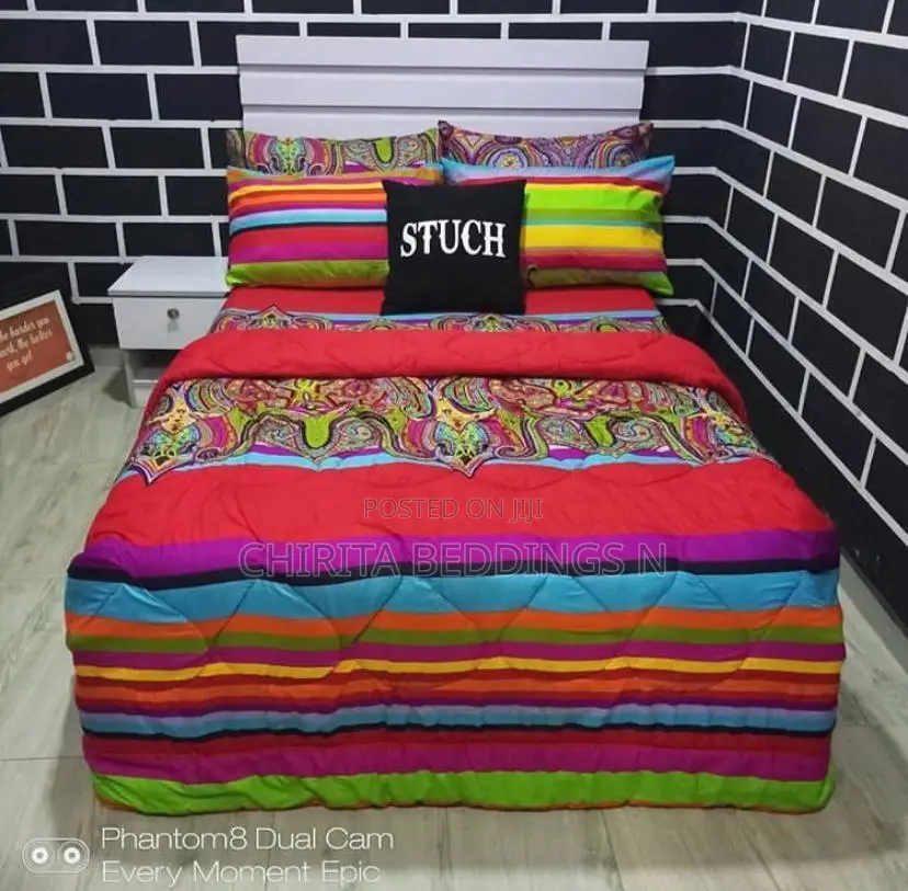 Beautiful Bedsheet Sets(4 Pillowcases)