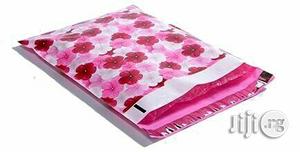 10x13 Pink & Red Hibiscus Poly Mailer Shipping Boutique Bags (100)