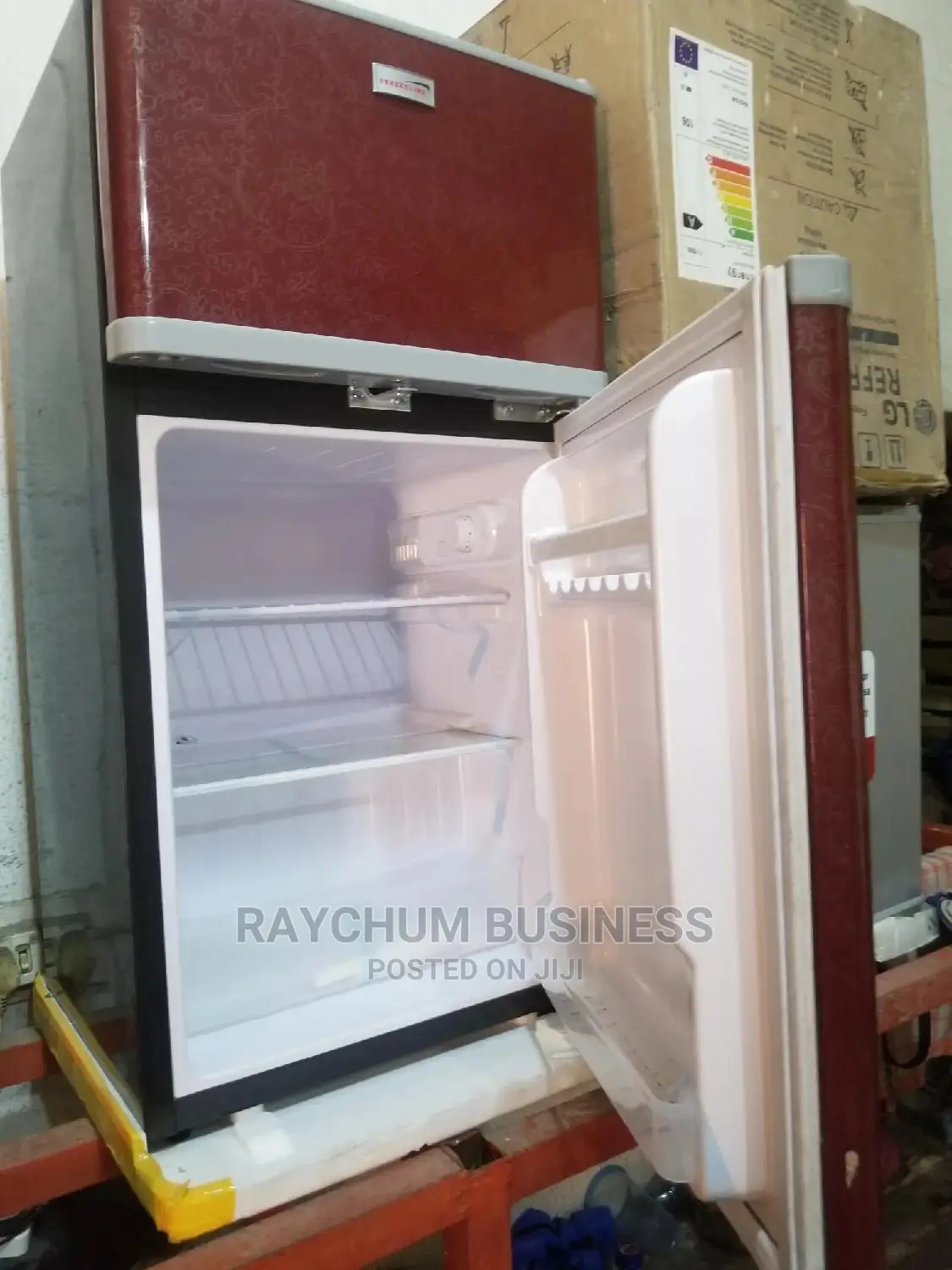 Freezclime Table Top Fridge and Freezer Double Door