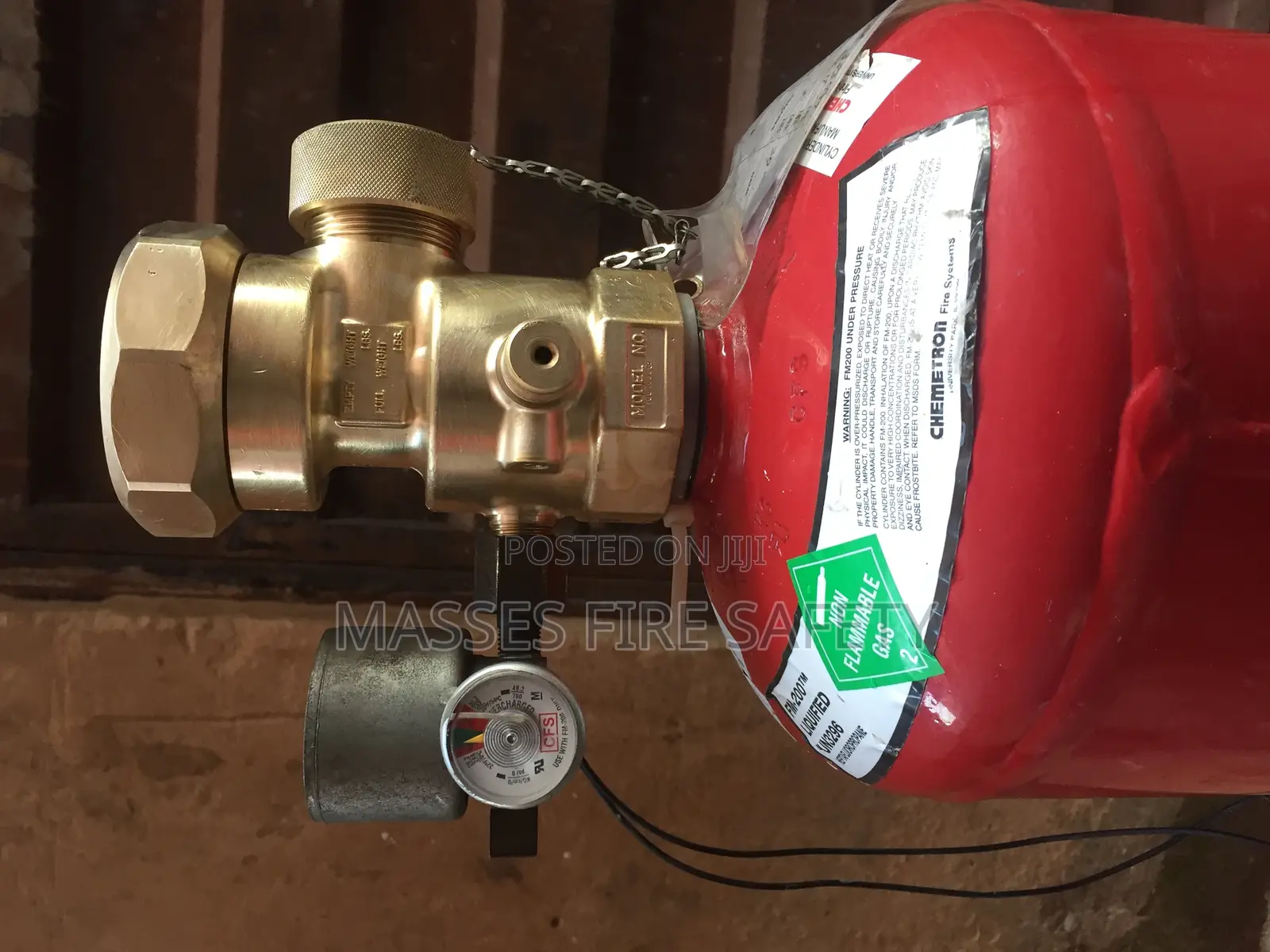 Fm200 Fire Suppression System For Cyber Security