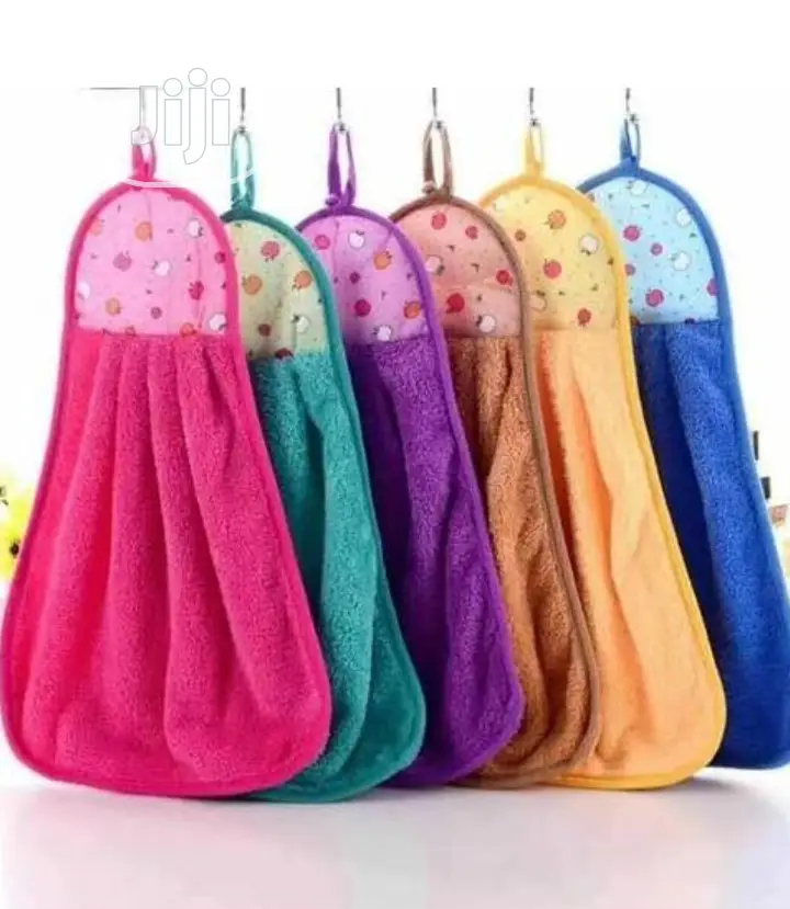 Super Absorbent Microfiber Hanging Kitchen Cleaning Towels