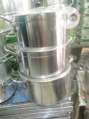 Classic 3pcs Set Aluminium Pot 
Big