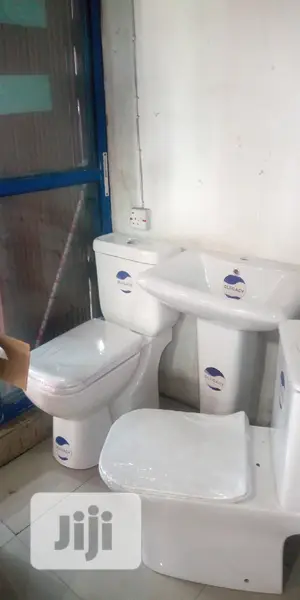 England WC With the Wash Hand Basin and Standing