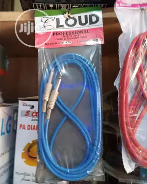 Professional Jack to Jack for Guitar Keyboard Cable_ 20fts