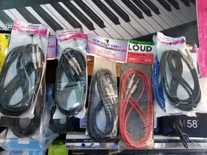Professional Jack to Jack for Guitar Keyboard Cable_ 20fts