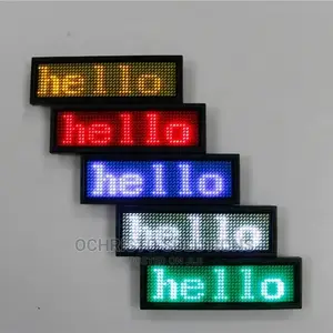 Digital Name Tag (Led Badge)