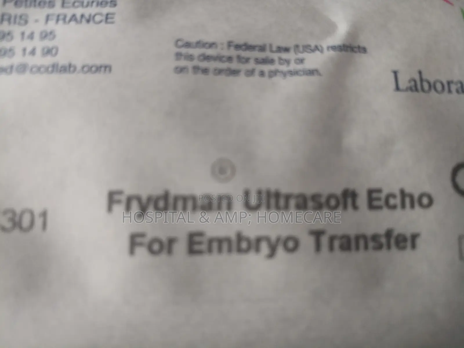 Embryo Transfer Catheter