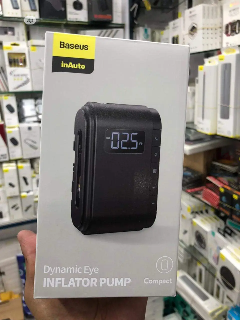 Baseus Dynamic Eye Inflator Auto Pump Car Compressor