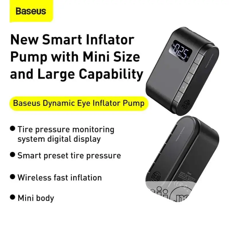 Baseus Dynamic Eye Inflator Auto Pump Car Compressor
