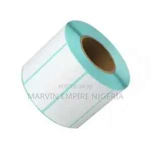 5 Rolls Sticker for Barcode 50x25mm 1000pcs Per Roll Labels