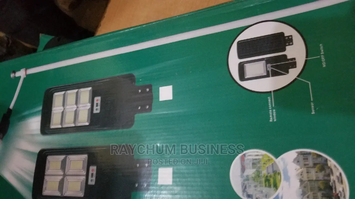 Solar Street Light 4 and 2 Face 200w Super Bright