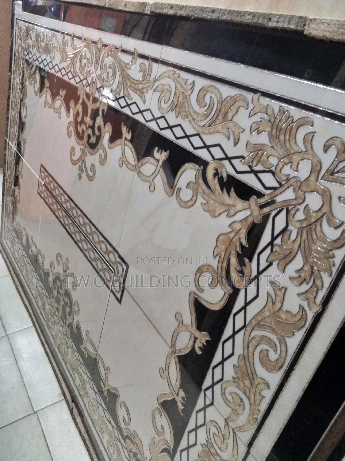 Center Decor Floor Tile