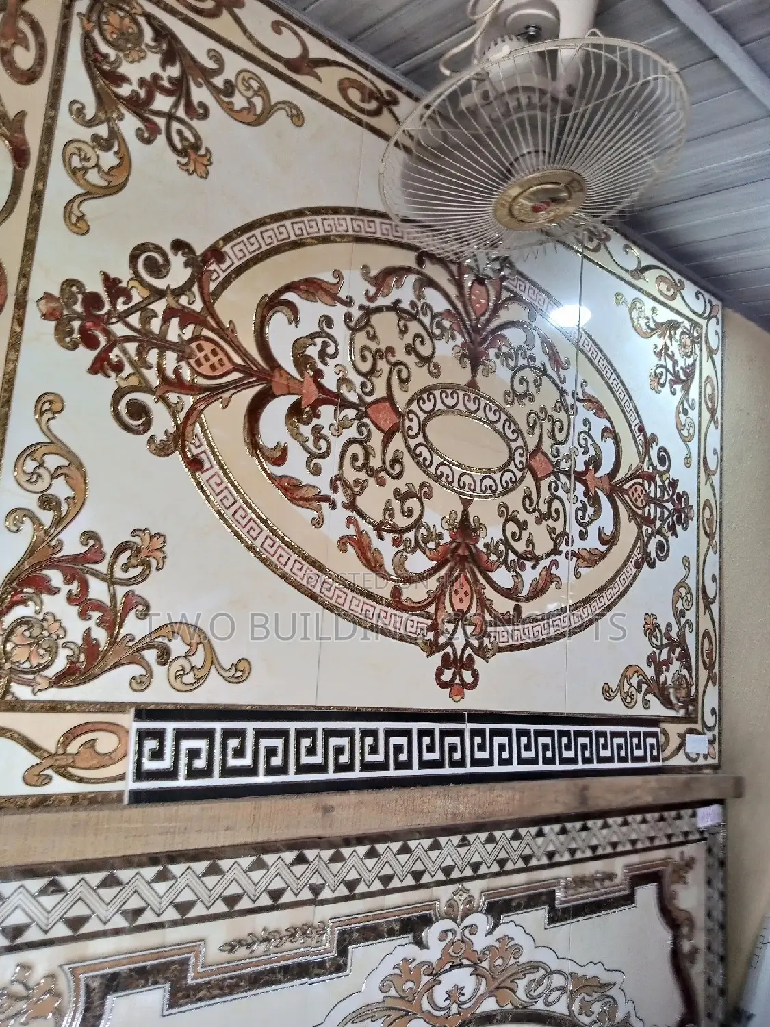 Center Decor Floor Tile
