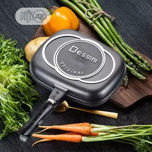 40cm Dessini Double Sided Grill Pan