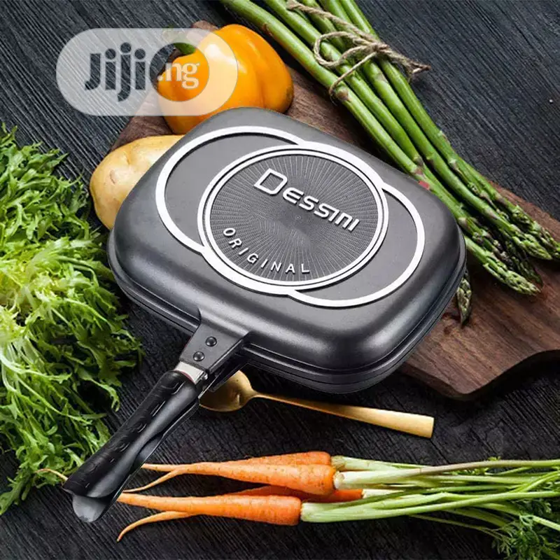 40cm Dessini Double Sided Grill Pan