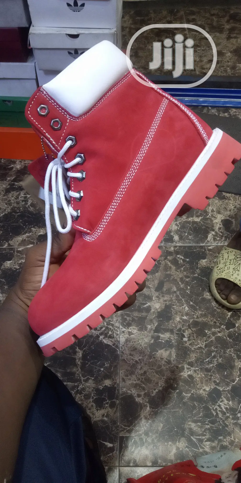 Timberland Men's Red Boot