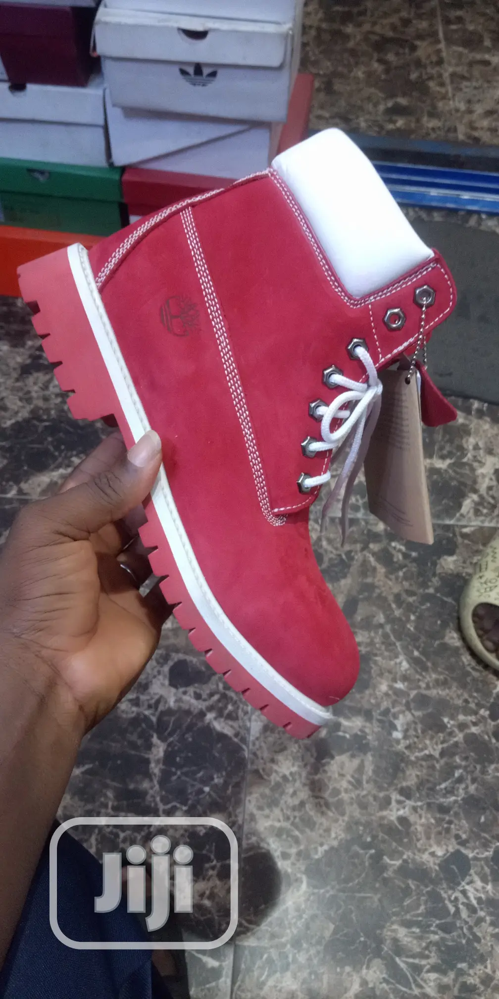Timberland Men's Red Boot