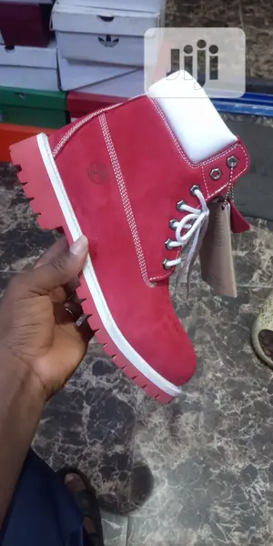 Timberland Men's Red Boot