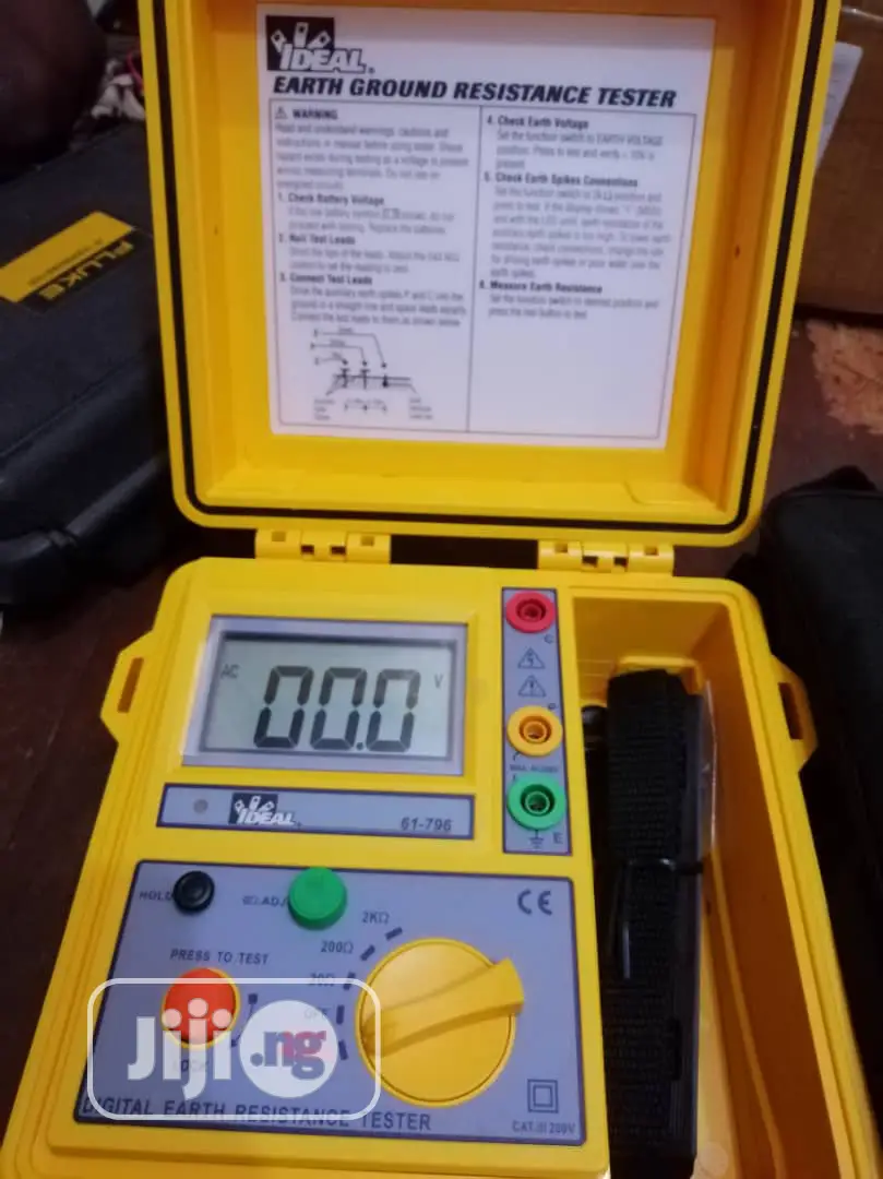 IDEAL Earth Resistance Tester