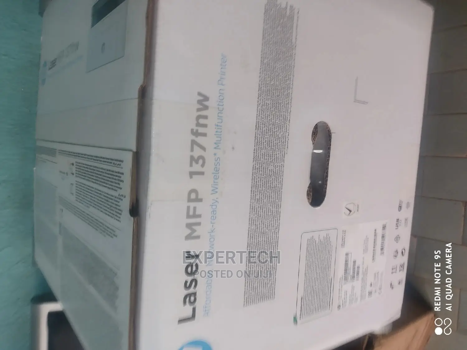 Hp Laser 137fnw Multifunction Printer