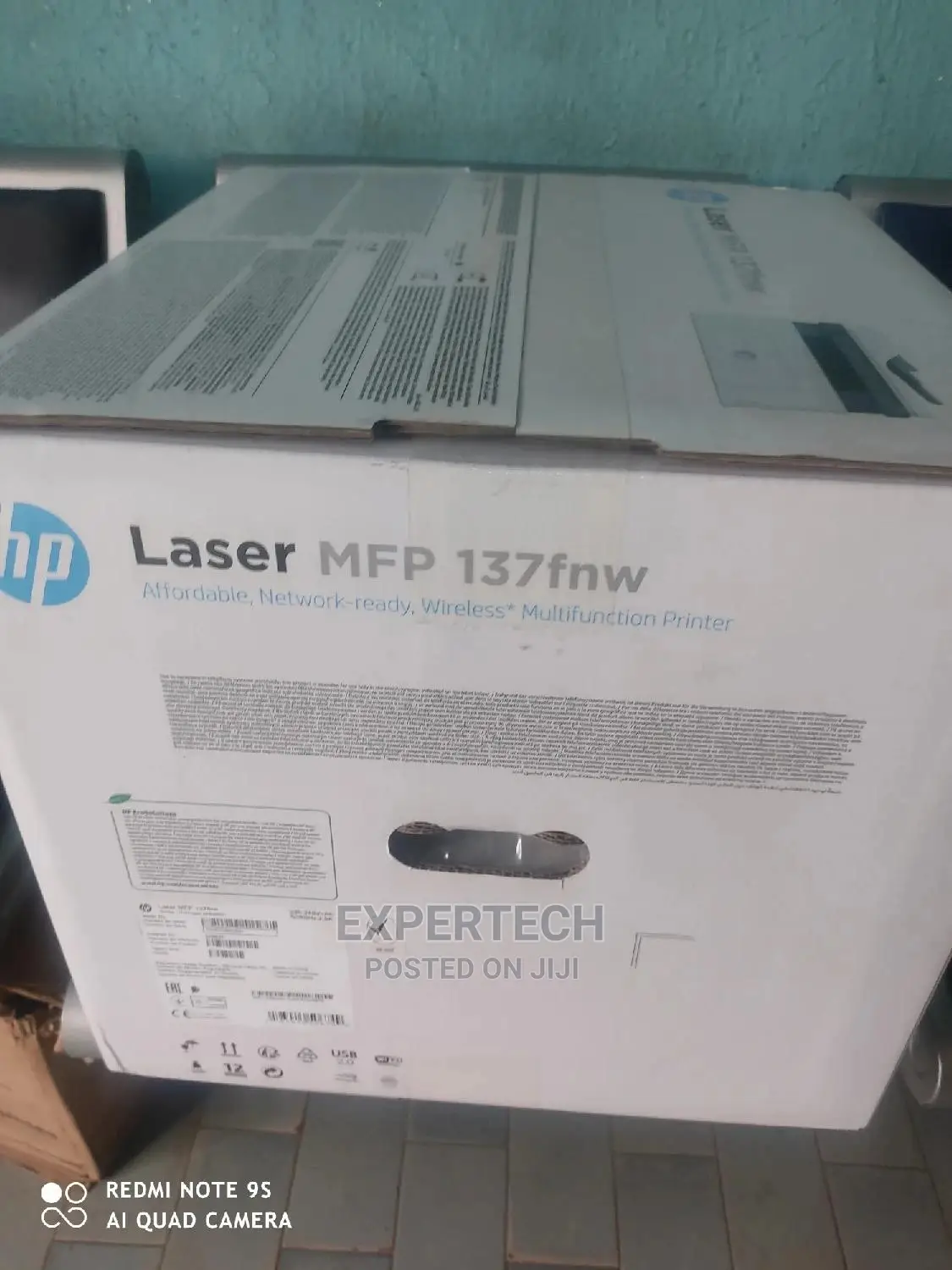 Hp Laser 137fnw Multifunction Printer